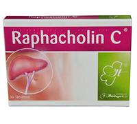 Raphacholin, Fat Digestion and Bile Flow, 30 Tablets, Relax Biliary Tract, Stimulate Digestion, Bloat, Digestion, Gall Bladder, Bile, Liver