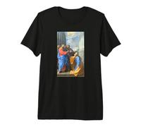 Raphael Christ Giving Keys to Saint Peter Premium T-Shirt