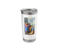 Raphael Christ Giving Keys to Saint Peter Stainless Steel Insulated Tumbler