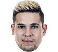 Raphaël Guerreiro (Smile) Big Head. Larger than life mask.