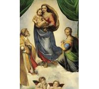 Raphael Journal #4: Sistine Madonna Raffaello Sanzio Notebook Journal To Write In 6x9" 150 Lined Pages - Cool Artist Gifts