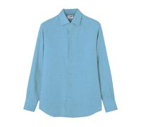 Raphael Linen Shirt- male- MC2 Saint Barth- Casual Shirts- Blue- L- Shirts L
