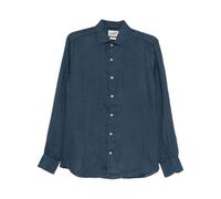 Raphael Linen Shirt- male- MC2 Saint Barth- Casual Shirts- Blue- M- Shirts M