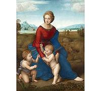 Raphael Madonna In The Meadow Art Print Canvas Premium Wall Decor Poster Mural