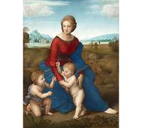 Raphael Madonna In The Meadow Large Wall Art Print Canvas Premium Poster Mural