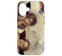 Raphael Painting Sistine Madonna Putti Detail Angels Phone Case for iPhone 16