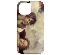 Raphael Painting Sistine Madonna Putti Detail Angels Phone Case for iPhone 16 Pro Max