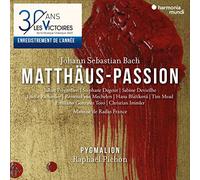 RAPHAEL PICHON - J. S. BACH MATTHAUS-PASSION BWV. 244 - CD ALBUM - J123z