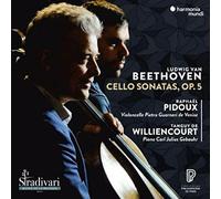 RAPHAEL PIDOUX TANGUY DE WILLIENCOURT - BEETHOVEN: CELLO SONATAS OP. 5 [CD]