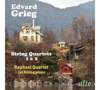 Jet Röling – Edvard Grieg: String Quartets Nos. 1 & 2 – CD – New