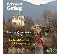 RAPHAEL QUARTET/JET ROLING: EDVARD GRIEG/STRING QUARTETS NO.S 1 - CD BRAND NEW