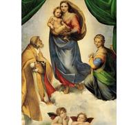 Raphael Sketchbook #4: Sistine Madonna Raffaello Sanzio Sketchbooks For Artists Adults and Kids to Draw in 8.5x11" 100 blank pages. Cool Artist Gifts