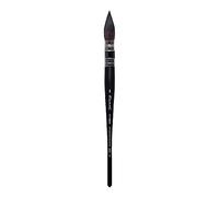 Raphael Synthetic Squirrel Watercolor Brush, Quill, Black, 4