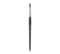 Raphael Synthetic Squirrel Watercolor Brush, Round, Black, 12