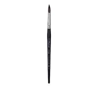 Raphael Synthetic Squirrel Watercolor Brush, Round, Black, 14