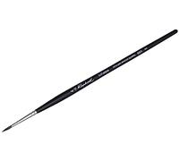 Raphael Synthetic Squirrel Watercolor Brush, Round, Black, 4