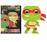 Funko Pop! Large Enamel Pin Teenage Mutant Ninja Turtles - (Teenage Mutant Ninja Turtles (TMNT) ) : Raphael Enamel Pins - Cute Collectable Novelty Brooch - for Backpacks & Bags