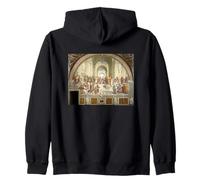 Raphael The School of Athens Zip Hoodie