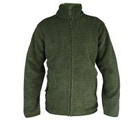 Raphael Valencino All NEW Thick Warm Full Zipped Fleece Jacket with 2 Front Zip Pockets. Colour: Olive, Size: L