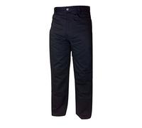 Raphael Valencino Mens Bedford Cords Inside Leg: 33" - Long, Waist Size: 36", Colour: Black