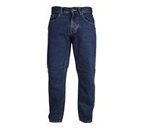 Raphael Valencino Mens Comfortable RV Basic Jeans - Indigo - 44W / 31L