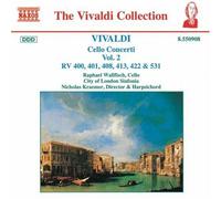Wallfisc - VIVALDI: Cello Concertos, Vol. 2