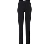 Raphaela by Brax Women's Style Pauline Wool Magic Waist Slim Pants, Black, 32W x 32L