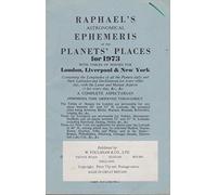 Raphael's Astronomical Ephemeris of the Planets' Places 1973