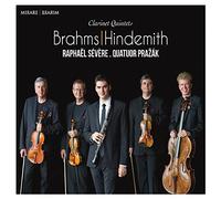 Raphal Severe - Brahms/Hindemith Clarinet Quintets - CD - F123z