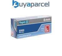 Rapid 11857050 53/8B 8mm Galvanised Staples (Box 5000) RPD538B5000