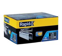 Rapid 11885110 High Performance No.36 Cable Staples, Leg Length: 12 mm, 5000 Box