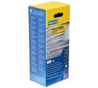 Rapid 5001413 12 mm Glue Sticks PVC & Cable, White, Ø12 x 190 mm