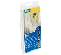 Rapid 5001420 12 mm Glue Sticks Wood, Yellowish, Ø12 x 190 mm