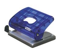 Rapid 21162901 EC10 X-Ray Hole Punch, 20 Markings with Format Sheets, Guide Bar, Sea Blue Transparent, Metal