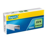 Rapid 23/6 Mm X1000 Standard Galvanized Staples