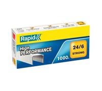 Rapid 24/6 Mm X1000 Strong Galvanized Staples