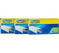 Rapid 26/6mm Standard Staples, For Stapling up to 20 Sheets, Use with Desktop a