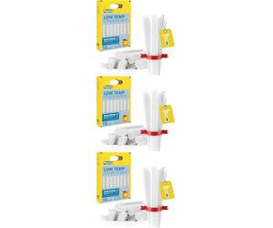 Rapid 40107349 94 mm LT Oval Glue - Crystal Clear (Pack of 3)