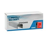 Rapid 40108658 Staples 53/8 mm Standard Zinc-Plated Pack of 5000