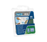 Pack Of 400 Green Rapid Vr16 Fence Hog Rings For Secure Fencing
