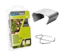 Rapid 40109236 Vr38 Light Duty Garden Hog Rings Plant Fixers X300 Rpdvr38Light