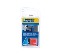 Rapid High Performance Staples, Stainless Steel, No.53, Leg Length 8 mm, 40109510 - 1080 Pieces, grey