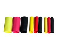 Rapid 5-10mm Heat Shrink Tubes, 2:1 Ratio, Set of 34, Assorted Colours and Sizes, 24947500