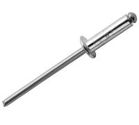 Rapid 5000405 Automotive Rivets 4 X 12Mm Steel Blister Of 50