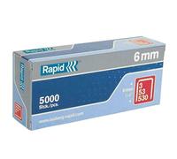 Rapid 11856250 53/6 6mm Staples Pack of 5000