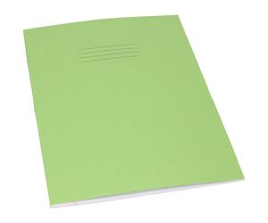 Rapid A4 Exercise Book Ruled 8mm & Margin 80 Page Light Green Box of 50
