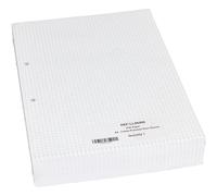 Rapid A4 Paper Squared 5mm Punched 75gsm 500 Sheets