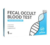 Rapid at-Home Fecal Occult Blood Test, Detects Blood at 50 ng/ml or Higher, Easy to Use