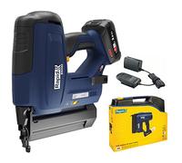 RAPID BNX50 18V Battery-Powered Brad Nailer Kit - Cordless Nail Gun, Adjustable Depth-of-Drive , Single or Bump Fire, Skirting Board and Window Trim, with 2.5Ah Battery, Charger & Case (5001499)
