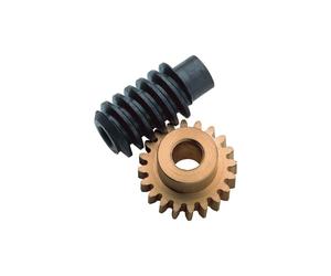 Rapid Brass Gear and Steel Worm Drive Set 1:20 (3mm bores)